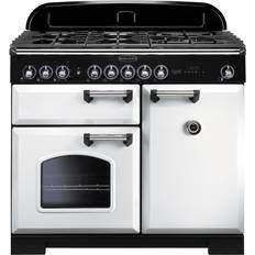 Rangemaster CDL100DFFWH/C Classic Deluxe 100cm Dual Fuel White