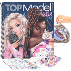 Plastique Livres de Coloriage Depesche TOPModel Kitty Colouring Book Moonlight (0411663)