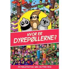 Hvor er dyrepøllerne Hvor er dyrepøllerne? (Indbundet, 2021)