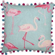 Riva Home Flamingo Pom Pom Edged