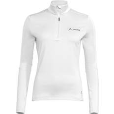 Blanco - Senderismo Suéteres Vaude Livigno Halfzip II Forro Polar Mujer - Blanco