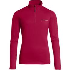 Polyester - Skiën Truien Vaude Livigno Halfzip II 38 - Crimson Red