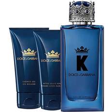 Dolce & Gabbana Herren Geschenkboxen Dolce & Gabbana K Gift Set EdT 100ml + After Shave Balm 50ml + Shower Gel 50ml