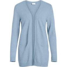 Vila Basic Knitted Cardigan - Ashley Blue