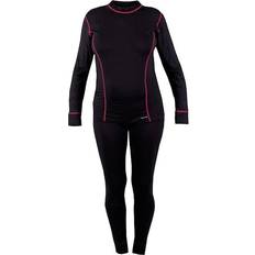 Dam - M Underställsset Woodline Bamboo Baselayer Set Women - Black