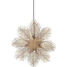 PR Home Illuminazioni PR Home Carol Natural Stella dell'Avvento 46cm