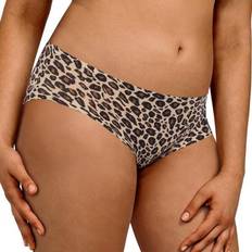 Brown - Hipsters Knickers Chantelle Soft Stretch Hipster - Leopard