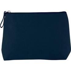 Women Toiletry Bags KiMood Cotton Canvas Toiletry Bag - Midnight Blue