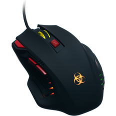 Laser Mouse da Gioco Connect IT USB Laser Universale Nero 1.8m 110g