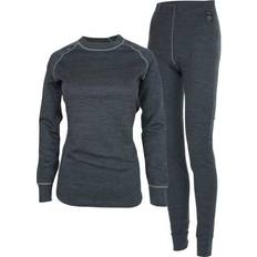 Polyamid Undertøysett Lindberg Merino Set Women - Anthracite