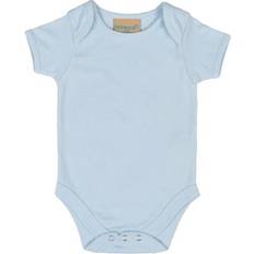 Larkwood Larkwood Baby Unisex Short Sleeved Body Suit - Pale Blue