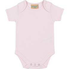 Larkwood Larkwood Baby Unisex Short Sleeved Body Suit - Pale Pink