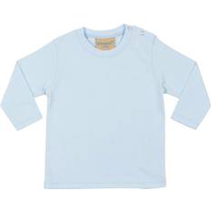 Larkwood Baby Unisex Plain Long Sleeve T-shirt - Pale Blue