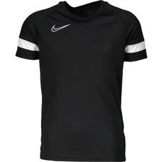 Vêtements pour enfants Nike Junior Dri-FIT Academy 21 SS Tee - White/Black Unisex