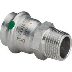 VIEGA Sanpress Inox overgangsnippel
