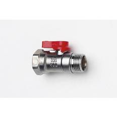 400 1/2" Kuglehane Rød Muffe/nippel