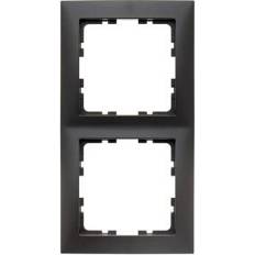 Berker Ramme 2 modul S.1 antracit