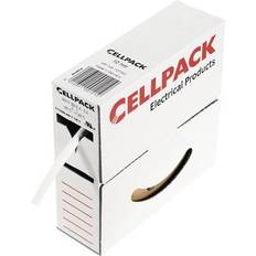 CellPack 127063 Heatshrink w/o adhesive White 6.40 mm Shrinkage:2:1 10 m