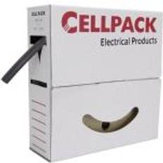 CellPack 127073 Heatshrink w/o adhesive Black 12.70 mm Shrinkage:2:1 8 m