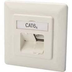 Digitus Prese Ethernet, Dati e Telefono Digitus CAT 6A Class EA network outlet, design compatible