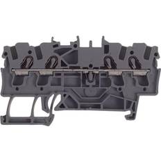 Wago 2002-1401 Terminal Block, Din Rail, 4Pos