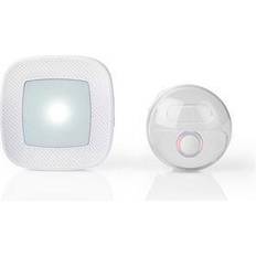 Nedis Campanello senza fili Campanelli Nedis Kit Campanello Wireless Alimentazione Di Rete 36 Melodie Bianco