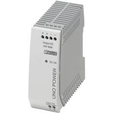 Best_rated Contactors & Overload Relays Phoenix Contact UNO-PS/1AC/24DC/60W Rail mounted PSU (DIN) 24 V DC 2.5 A 60 W 1 x