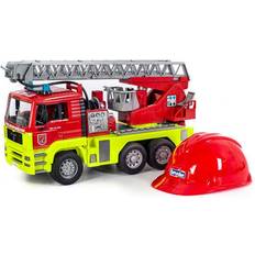 Bruder Man TGA Fire Truck with Helmet