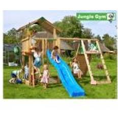 Lektorn jungle gym Jungle Gym Lektorn Chalet med klättermodul