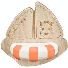 Legno Giocattoli da bagno Sophie la girafe So'Pure Rubberwood Totem Rattle Ages 3 Months