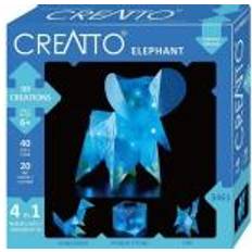 Kreativität & Bastelspaß Kosmos Thames and 03461 Creatto: Moonlight Elephant Safari Build up to 4 Crafting kits Make, Play & Display 3D Light up Model Ages 8