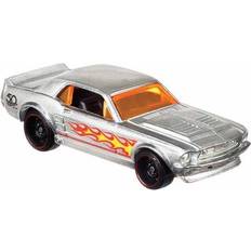 Leksaksbil ford mustang Mattel Hot Wheels 50TH Zamac Flames '67 FORD MUSTANG COUPE