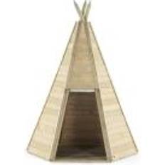 Legehus træ Plum Tipi Træ Legehus