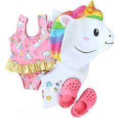66 Swimming Kit for Unicorn Doll Size 35-45 cm