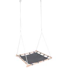 Small Foot Nest Swing Wooden Frame