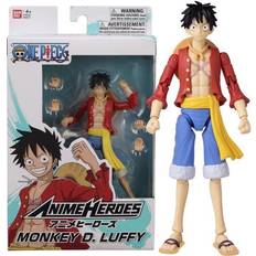 Monkey d luffy Maskerad Bandai One Piece Anime Heroes Monkey D Luffy Figur 16cm