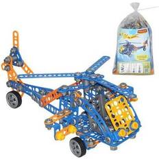 Lego helikopter Polesie 55033 Zestaw klocków helikopter "Wynalazca" Nr2 232 elem. w worku