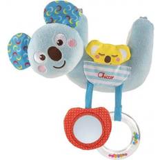 Chicco Koala's Family Stroller Toy, Blue/red/yellow