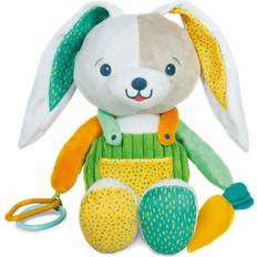 Dyr Interaktive dyr Clementoni Baby Benny the Bunny mjuk kanin-gosedjur till baby multisensorisk stimulering 31 cm