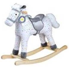 Cheap Rocking Horses Bigjigs Rocking Horse (Patterned)