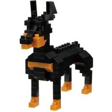 Nanoblock Rakennuspelit Nanoblock NBC.255 DOBERMAN MINI SERIES 120 Pieces