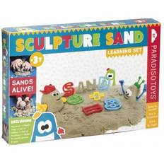 Kinetisk sand Paradiso Toys Kinetisk sand 1kg lære sæt