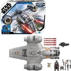 The razor crest Hasbro Star Wars Mission Fleet Deluxe Razor Crest Vehicle w/ 2.5 Inch Figure