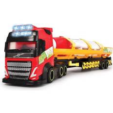 Camions vente Dickie Toys Camion de transport lourd avec lumière et son 41 cm