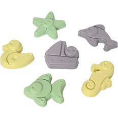 Plasto Utomhusleksaker Plasto I´m Green Sandformar 6-pack