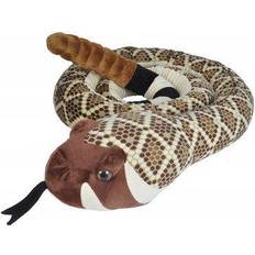 Wild Republic 21691 Serpiente Crótalo Peluches Jumbo Plush Snake Western Diamondback, Soft Toy, 280 cm, Multi