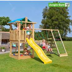 Jungle gym hut legetårn Jungle Gym Hut legetårn m/swingmodul