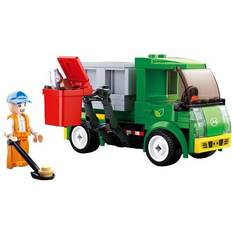 Müllwagen Sluban garbage truck Town junior 4.5 x 14.1 cm 118-parts