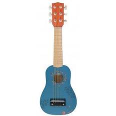 Metal Legetøjsguitarer Moulin Roty Guitar, Mørkeblå