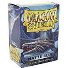 Spieltaschen - Zubehör für Gesellschaftsspiele Dragon Shield ART11003 Matte Standard Size Sleeves 100pk-Blue